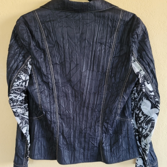 Alberto Makali 12/14 Black/White Evening Jacket - Picture 2 of 7